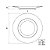Prato Raso 28Cm Quartzo Porcelana Tramontina 96011901 - Imagem 3