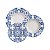 Jogo De Pratos 12 Pcs Algarve Porcelana Tramontina 96589020 - Imagem 1