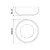 Tigela Empilhavel 20Cm Paola Porcelana Tramontina 96600165 - Imagem 2