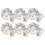 Kit Xicara Cha 185Ml Ana Clara Porcelana Tramontina 96950084 - Imagem 3