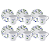 Kit Xicara Cha 185Ml Ana Alice Porcelana Tramontina 96950085 - Imagem 2