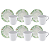 Kit Xicara Cha 210Ml Oliva Porcelana Tramontina 96950088 - Imagem 2