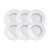 Kit Prato Raso 28Cm 6Pcs Elisa Porcelana Tramontina 96950089 - Imagem 4