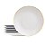 Kit Prato Raso 28Cm 6Pcs Anna Porcelana Tramontina 96950092 - Imagem 1