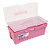 Caixa Plastica P/ Ferramentas 13'' Rosa Tramontina 43804513 - Imagem 2