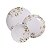 Jogo De Pratos 12 Pcs Magnolia Porcelana Tramontina 96589033 - Imagem 1