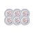 Kit Prato Sobremesa 21Cm 6Pcs Ornatta Tramontina 96950252 - Imagem 2