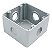 Caixinha Luz Aluminio Piso 4X4 Alta 3/4 Tramontina 56120002 - Imagem 1
