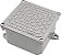 Caixa Ligacao Passagem Aluminio 20X20 Tramontina 56123003 - Imagem 2