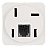 Modulo Tomada Telefone Rj11 Trii Branco Tramontin 57111050 - Imagem 2