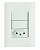 Conjunto Interruptor Paralelo Tomada 20A Giz 57230075 - Imagem 2