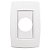 Placa Espelho 4X2 Redonda Trii Branca Tramontina 57103004 - Imagem 1