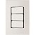 Conjunto Interruptor Simples 10A Izyflat Tramonti 57165070 - Imagem 1