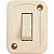 Interruptor Pulsador Campainha 10A Palha Tramonti 57400008 - Imagem 1
