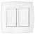 Placa Espelho 4X4 Furo 9,5Mm Trii Branca Tramonti 57103018 - Imagem 1