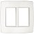 Placa Espelho 4X4 4 Modulo Trii Branca Tramontina 57103027 - Imagem 1