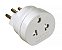 Plugue Adaptador Tomada 10A 250V Branco Tramontina 57400198 - Imagem 2