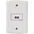 Conjunto Tomada Usb 1,5A Bivolt Lux2 Tramontina 57145026 - Imagem 1