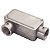 Condulete Fixo 1 Tipo Lr Tampa Rosca Bsp S/Pintur 56105023 - Imagem 1