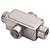 Condulete Fixo 1 Tipo X Tampa Rosca Bsp S/Pintura 56109023 - Imagem 1
