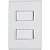 Conjunto Interruptor Simples 10A Liz Tramontina 57170040 - Imagem 1