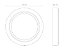 Plafon Led Redondo Sobrepor 12W Biv 3000K Tramontin 58026100 - Imagem 2