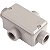 Condulete Fixo X 1/2 Tampa Rosca Npt Pintado Tram 56109041 - Imagem 1