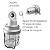 Luminária Arandela Articulado 300W 250W Tramontina 56152031 - Imagem 5