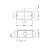 Condulete Fixo 1/2 X Tampa Rosca Bsp S/Pint Tramo 56109021 - Imagem 2