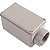 Condulete Fixo 2 Tampa Rosca Npt Pintado Tramontina 56102046 - Imagem 1