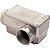 Condulete Fixo 2 Ll Tampa Rosca Bsp S/Pint Tramont 56104306 - Imagem 1
