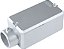 Condulete Fixo 3 Tampa Rosca Npt Pintado Tramontina 56102048 - Imagem 2