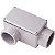 Condulete Fixo Lr 2.1/2 Tampa Rosca Npt Pintad Tram 56105047 - Imagem 1