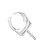 Abraçadeira Com Bucha 3/4 Cor Branca Tramontina 57257008 - Imagem 1