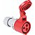 Tomada De Acoplar 2P+T 16A 380-415V 9H Tramontina 56255131 - Imagem 1