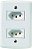 Conjunto 4X2 - 2 Tomadas 2P+T 20A 250V~ 57145266 - Imagem 1