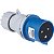 Plugue Movel 2P+T 32A 220-250V 06H Tramontina 56255035 - Imagem 1