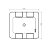 Placa 1 Furo Diâmetro 9,5 Mm 4X4 Branca - Aria 57203022 - Imagem 2