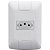 Cj Tomada 2P+T 10A Aria Branco Tramontina 57241010 - Imagem 1