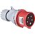 Plugue Movel 3P+N+T 16A 380-415V 6H Tramontina 56255034 - Imagem 1