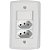 Cj Interruptor Simples Tomada 2P+T 10A Tramontina 57145087 - Imagem 1