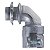 Conector Curvo Com Rosca 1/2" Tramontina 56128001 - Imagem 1