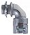 Conector Curvo Com Rosca 1.1/2" Tramontina 56128005 - Imagem 2