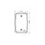 Placa Cega 4X2 Lux² Branca Tramontina 57105001 - Imagem 2