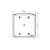Placa Com 1 Furo 9,5 Mm 4X4 Lux² Branca Tramontina 57105022 - Imagem 3