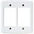 Placa 6 Postos 4X4 Lux² Branca Tramontina 57105031 - Imagem 1