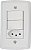 Cj 4x2 Interruptor Simples 10A Tomada 20A Lux2 57145071 - Imagem 1