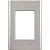 Placa 3 Postos 4X2 Giz Fendi Tramontina 57200053 - Imagem 1