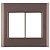 Placa 6 Postos 4X4 Giz Café Tramontina 57200076 - Imagem 1