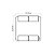 Placa Cega 4X4 Tablet Branca Tramontina 57201021 - Imagem 3
